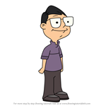 How to Draw Toshi Yoshida from American Dad