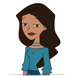 How to Draw Danika Hunnicutt from American Dragon Jake Long