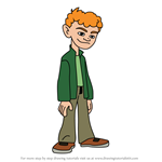 How to Draw Fred Nerk from American Dragon Jake Long