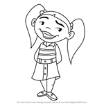How to Draw Haley Kay Long from American - Dragon Jake Long