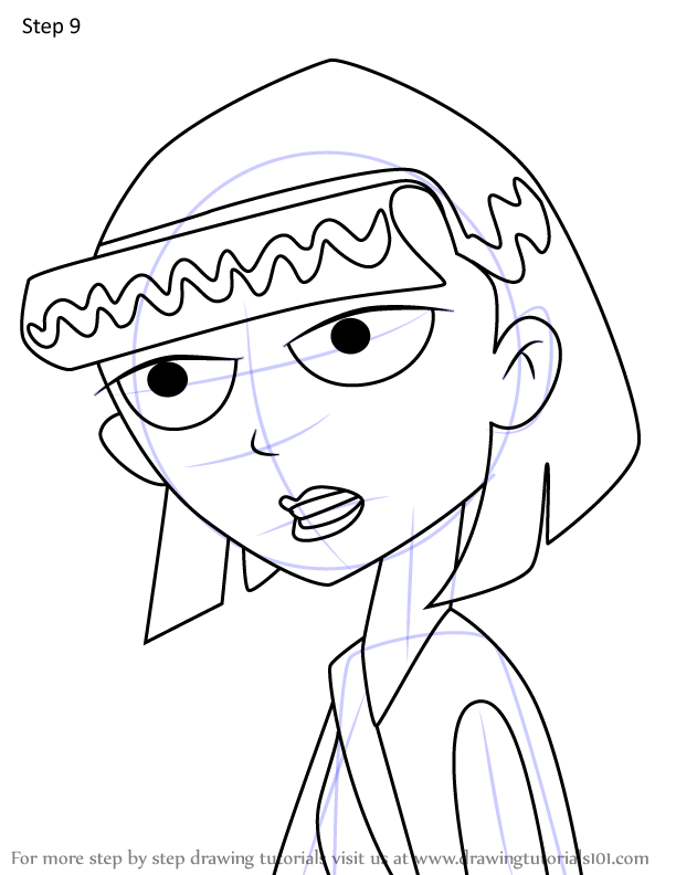 How to Draw Ingrid Third from American Dragon Jake Long (American ...