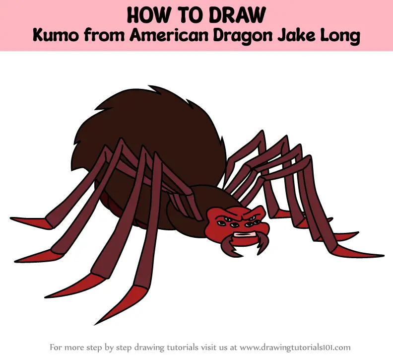 How To Draw Kumo From American Dragon Jake Long American Dragon Jake