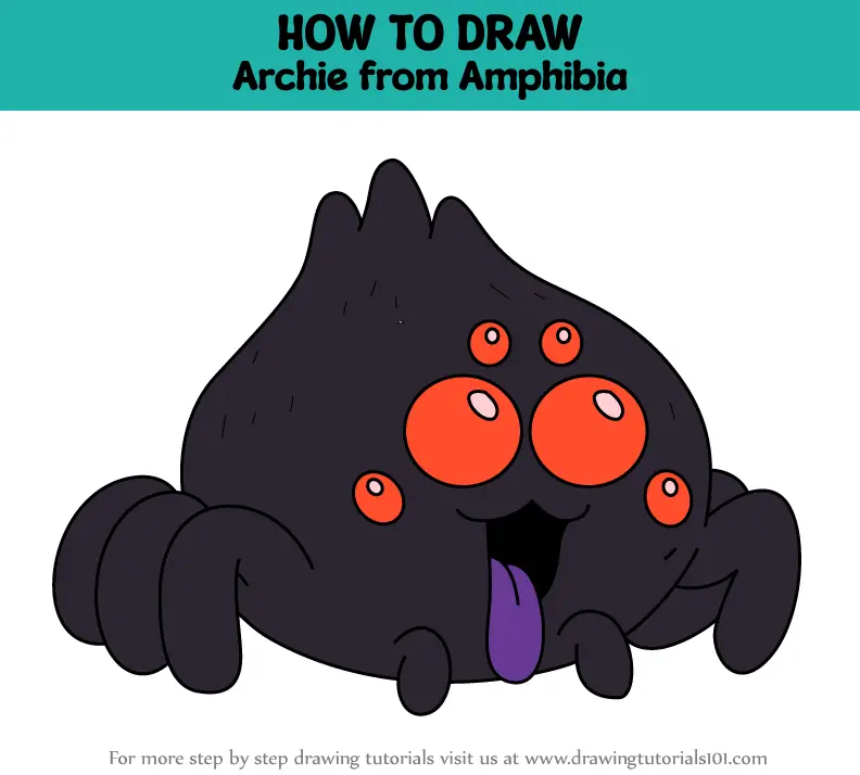 How to Draw Archie from Amphibia (Amphibia) Step by Step ...