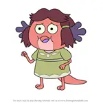 How to Draw Efty from Amphibia