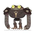 How to Draw Frobo from Amphibia