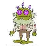 How to Draw Horace from Amphibia