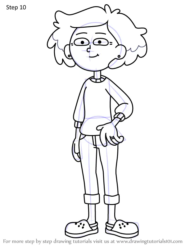 How to Draw Mrs. Boonchuy from Amphibia (Amphibia) Step by Step ...