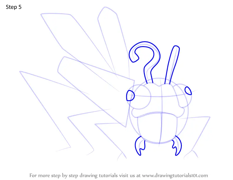 How to Draw Purple Locusts from Amphibia (Amphibia) Step by Step ...