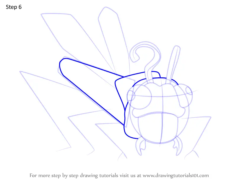 How to Draw Purple Locusts from Amphibia (Amphibia) Step by Step ...