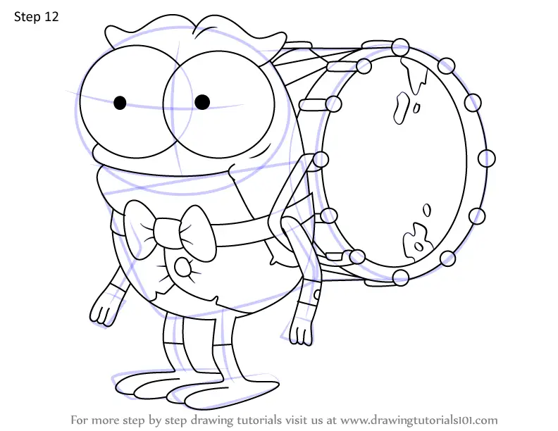 Learn How to Draw Toadie from Amphibia (Amphibia) Step by Step