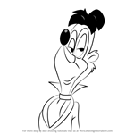 How to Draw Mr. Flaxseed from Animaniacs
