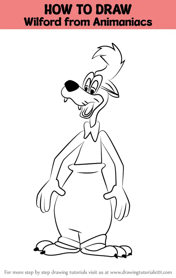 How to Draw Wilford from Animaniacs (Animaniacs) Step by Step