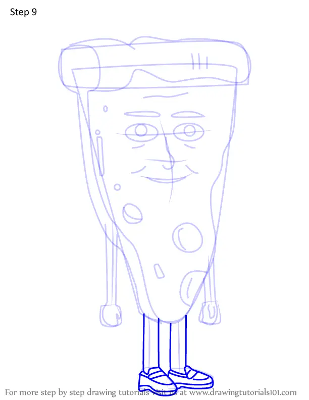 free pizza steve coloring pages