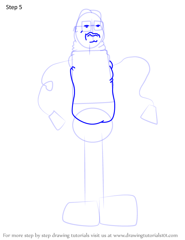 How to Draw Dr. Wongburger from Aqua Teen Hunger Force (Aqua Teen ...