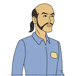 How to Draw Javier from Aqua Teen Hunger Force