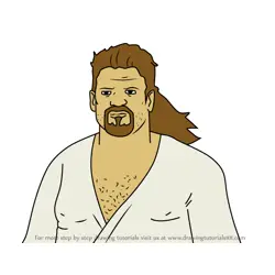 How to Draw John Kruk from Aqua Teen Hunger Force