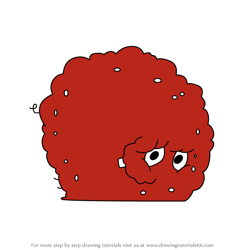 How to Draw Meatwad from Aqua Teen Hunger Force
