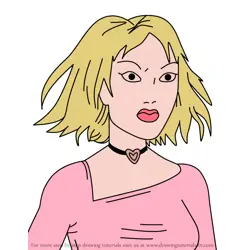 How to Draw Svetlana from Aqua Teen Hunger Force