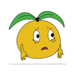 How to Draw Tammy Tangerine from Aqua Teen Hunger Force