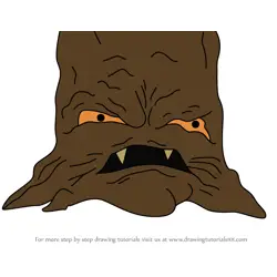 How to Draw Tree Judge from Aqua Teen Hunger Force