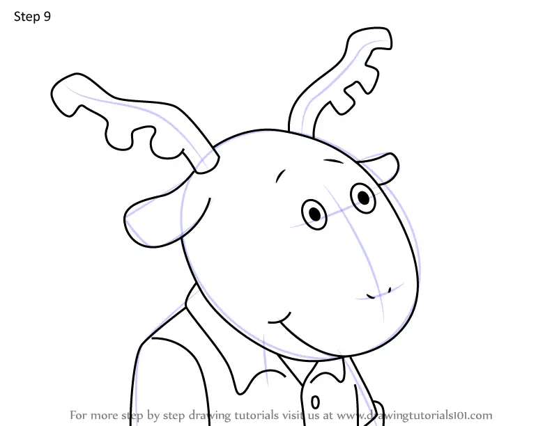 How to Draw George Lundgren from Arthur (Arthur) Step by Step ...