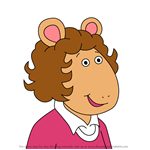How to Draw Jane Read from Arthur