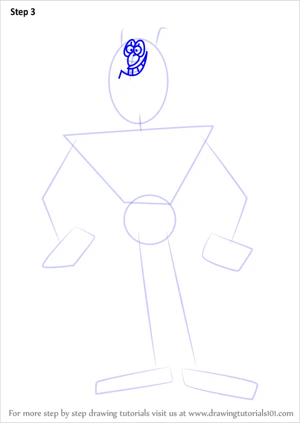 Learn How to Draw Captain Atomic from Atomic Puppet (Atomic Puppet