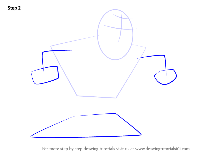 Learn How to Draw Mudman from Atomic Puppet (Atomic Puppet) Step by