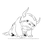 How to Draw Appa from Avatar The Last Airbender