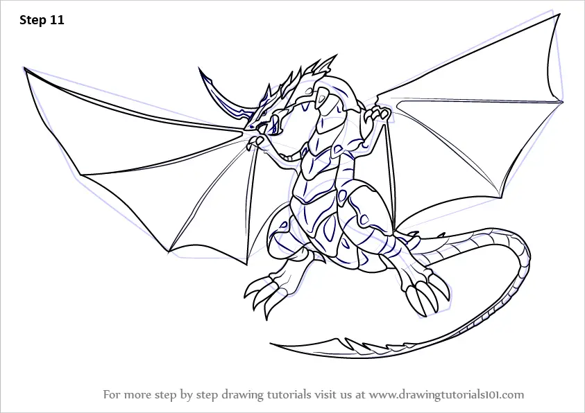 Download Learn How to Draw Dragonoid from Bakugan Battle Brawlers ...