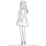 How to Draw Midge from Barbie Life in the Dreamhouse