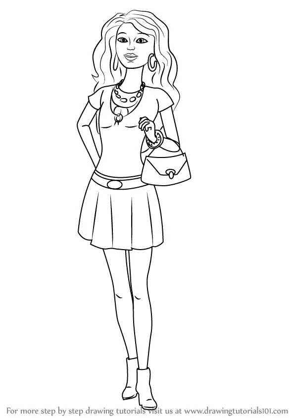 Coloring Pages Barbie Life In The Dreamhouse / Barbie In the Dream ...