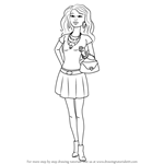 How to Draw Nikki from Barbie Life in the Dreamhouse