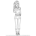 How to Draw Skipper from Barbie Life in the Dreamhouse
