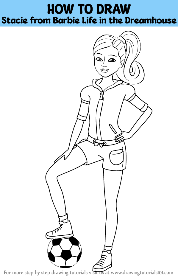 barbie life in the dreamhouse drawing