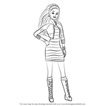 How to Draw Summer from Barbie Life in the Dreamhouse