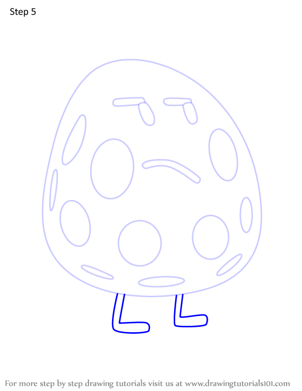 How To Draw Eggy From Battle For Dream Island Battle For Dream Island