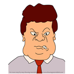 How to Draw Mr. Stevenson from Beavis and Butt-Head