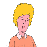 How to Draw Mrs. Dickey from Beavis and Butt-Head