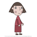 How to Draw Sally Big from Ben & Holly's Little Kingdom