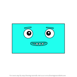 How to Draw Cyan Blocks from Big Block SingSong