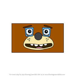 How to Draw George the Brown Bear from Big Block SingSong