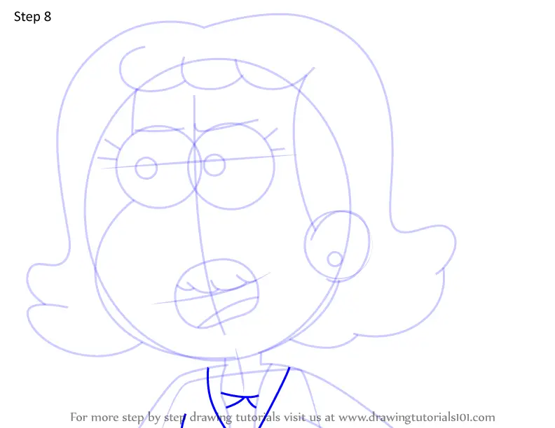 How To Draw Barbera From Big City Greens Big City Greens Step By Step