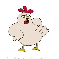 How to Draw Cool Chicken from Big City Greens