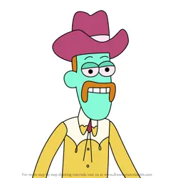 How to Draw Cowboy from Big City Greens