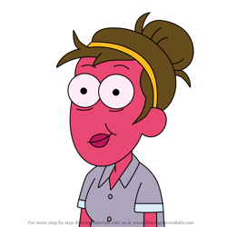 How to Draw Kim from Big City Greens