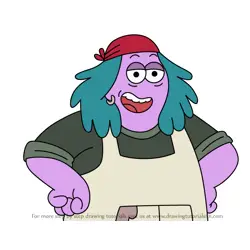 How to Draw Patti from Big City Greens