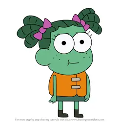 How to Draw Rochelle from Big City Greens