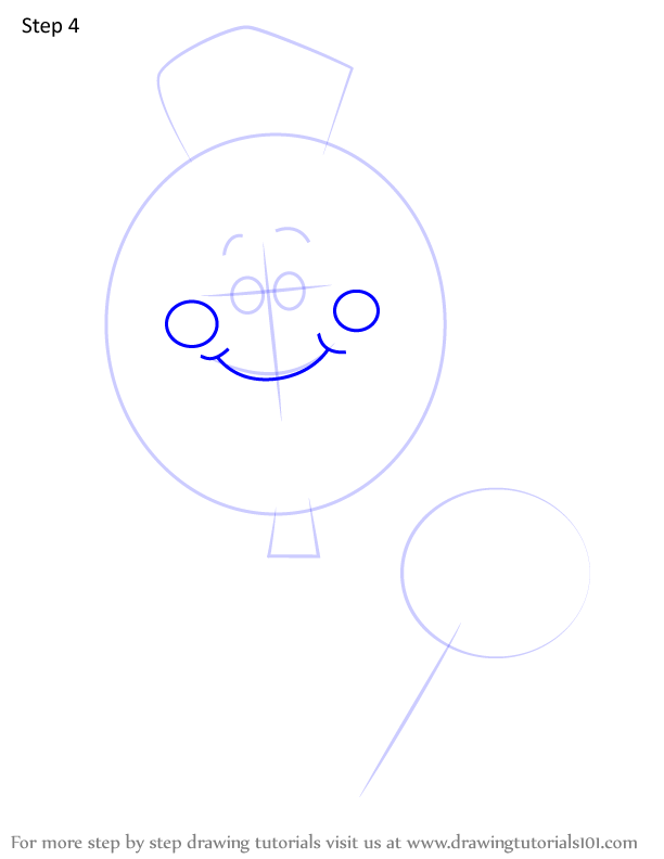 How To Draw Balloon Fairy From Blue S Clues Blue S Clues Step By Step