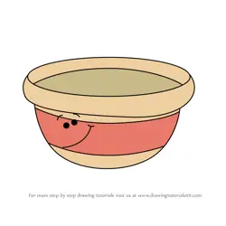 How to Draw Bowl from Blue's Clues